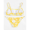 Flower Print Bikini Set