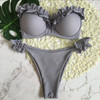 Flower Ruffles Bikini Set