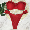 Flower Ruffles Bikini Set