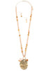 Tree of life beaded necklace set