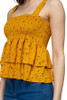Smocked Floral Ditsy Shirt