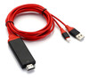 IOS 12 8pin to HDMI TV AV Cable Adapter Audio Video to TV for iPad Air Pro Mini for iPhone X XS MAX XR 8 PLUS 6 6S 7 Plus 5 5S