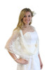 Lace Bridal Bolero Wedding Shawl Ivory