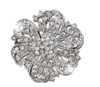 Bridal Crystal Vintage Brooch