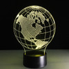 Colour Changing World Map (America) Shape Led Table Lamps