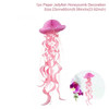 FENGRISE Honeycomb Jellyfish Happy Birthday Party Decor Kids Under The Sea Mermaid Party Decor Baby Shower Girl Boy Party Favor FENGRISE Honeycomb Jellyfish Happy Birthday Party Decor Kids Under The Sea Mermaid Party Decor Baby Shower Girl Boy Party Favor