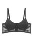 Floral Lace Plunge Bra