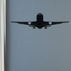 Landing Aircraft Designed Wall Sticker