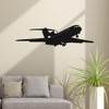 Departing 3 Engine Jet Designed Wall Sticker