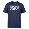 Boeing 787 & Text Designed T-Shirts