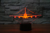 Airbus A340 Designed 3D Lamps