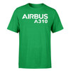 Airbus A310 & Text Designed T-Shirts