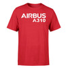 Airbus A310 & Text Designed T-Shirts