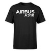 Airbus A310 & Text Designed T-Shirts