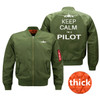 Keep Calm I'm a Pilot Designed Pilot Jackets (Customizable)