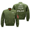 Keep Calm I'm a Pilot Designed Pilot Jackets (Customizable)