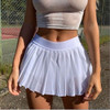 Pleated Mini Skirt