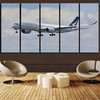 Cathay Pacific Airbus A350 Printed Canvas Prints (5 Pieces)