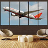 Air India's Boeing 787 Printed Canvas Prints (5 Pieces)