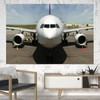 Face to Face with an Huge Airbus Printed Canvas Posters (1 Piece)