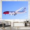 Norwegian Boeing 787 Printed Canvas Posters (1 Piece)