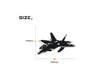 Beautiful Cruising Fighting Falcon F35 Designed Wall Sticker