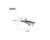 Rolling Propeller Designed Wall Sticker