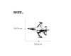 USAF Fighting Falcon F16 Designed Wall Sticker