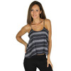 Women's Spaghetti Strap Print Crop Tank Top
