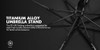 Xmund XD-HK2 Automatic Umbrella 2-3 People Portable Camping UPF50+ Waterproof Folding Sunshade