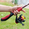 Carbon Fiber Rod Superhard Boat Ice Fly Lure Fishing Rod Reel Combo Fishing Tackle Set