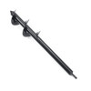 8x45cm Garden Auger Earth Planter Drill Bit Post Hole Digger Earth Planting Auger Drill Bit for Electric Drill (8x45cm)