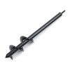 8x45cm Garden Auger Earth Planter Drill Bit Post Hole Digger Earth Planting Auger Drill Bit for Electric Drill (8x45cm)