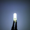 T10 W5W COB LED Car Side Wedge Marker Lights Canbus Error Free License Bulb Soft Gel 2W 1pcs