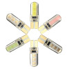 T10 W5W COB LED Car Side Wedge Marker Lights Canbus Error Free License Bulb Soft Gel 2W 1pcs