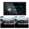 iMars 7 Inch 2 Din Car MP5 Player for Android 8.0 2.5D Screen Stereo Radio GPS WIFI bluetooth FM with Rear Camera