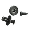 100pcs 8mm Plastic Rivets Fastener Clips Pushpin For Car Auto Fender Bumper