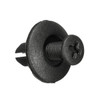 100pcs 8mm Plastic Rivets Fastener Clips Pushpin For Car Auto Fender Bumper