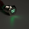 12V 19MM Waterproof Car AUTO Metal Momentary Engine Start Push Button Switch LED
