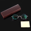 KCASA Retro Round Light Weight Magnifying Reading Glasses