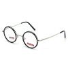 KCASA Retro Round Light Weight Magnifying Reading Glasses