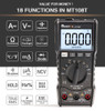 MUSTOOL MT108T Square Wave Output True RMS NCV Temperature Tester Digital Multimeter 6000 Counts Backlight AC DC Current/Voltage Resistance Frequency Capacitance