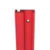 Machifit 800mm Red Aluminum Alloy T-track Woodworking 45x12.8mm T-slot Miter Track