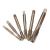 Drillpro M3-M10 HSS Co M35 Machine Sprial Point Taps Metric Screw Tap Right Hand Thread Plug Tap Drill