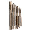 Drillpro M3-M10 HSS Co M35 Machine Sprial Point Taps Metric Screw Tap Right Hand Thread Plug Tap Drill