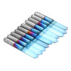 Drillpro 10pcs 0.1/0.2/0.3mm 90 Degree Engraving Bit Blue NANO Coated  Flat Bottom PCB Engraving Bit Carbide CNC Router Tool