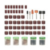 206pcs 1/8 Inch Shank Rotary Tools Accessories Set Sanding Polishing Bits Kit with Storage Box For Dremel Grinder