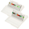 Drillpro DB-P6 10pcs Hard Alloy Tungsten Steel Micro PCB CNC Drill Bits For Circuit Boards