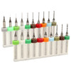 Drillpro DB-P6 10pcs Hard Alloy Tungsten Steel Micro PCB CNC Drill Bits For Circuit Boards