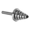 Drillpro 1/8 1/4 5/16 3/8 7/16 1/2 Inch Depth Rabbeting Bit with Interchangeable Bearing Router Bit